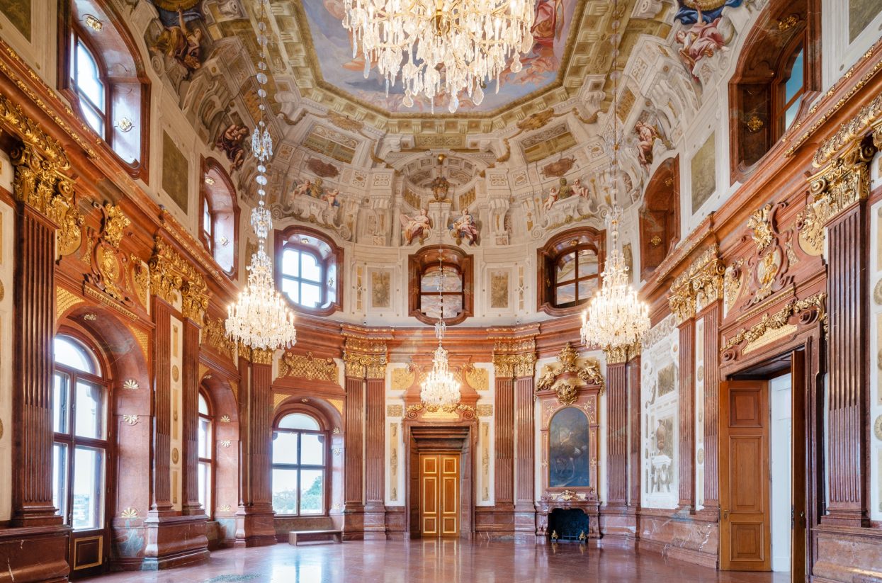 Innenaufnahme Oberes Belvedere Marmorsaal I Lukas Schaller © Belvedere, ...-web