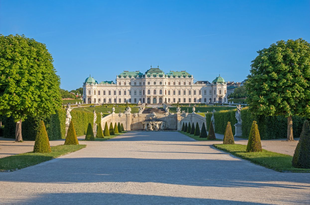 Oberes Belvedere Außenansicht_Johannes Stoll, Wien